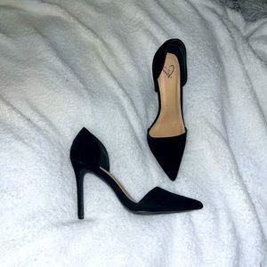Black high heels